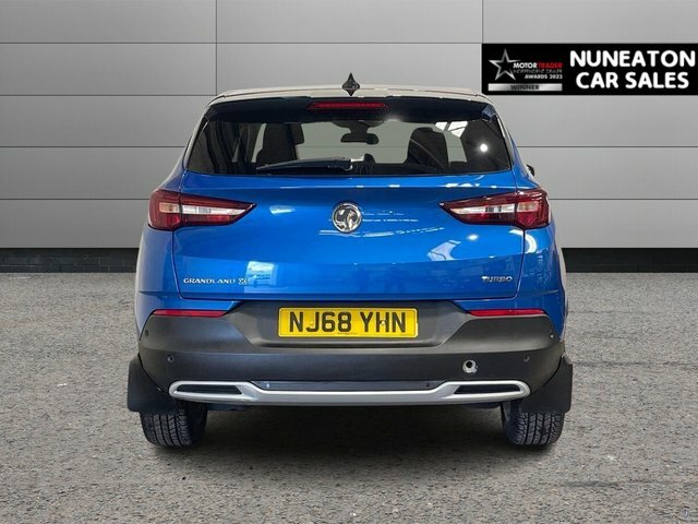 Vauxhall Grandland X 1.2 Turbo Sport Nav Suv Euro 6 NJ68YHN Blue #4