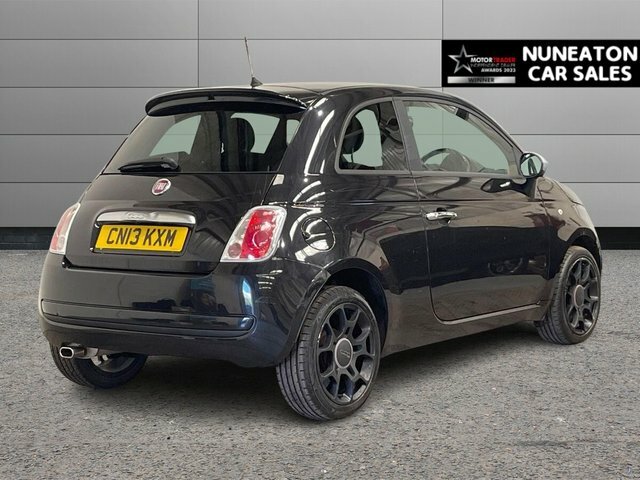 Fiat 500 1.2 Street Hatchback Euro 5 Ss Black #3