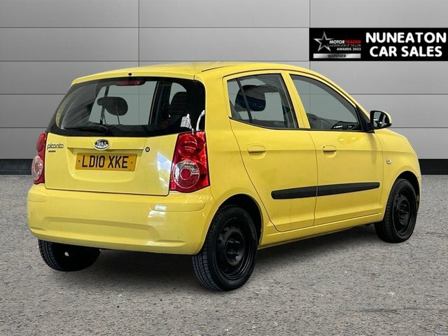 Kia Picanto 1.1 Strike Hatchback 137 Gk Yellow #3