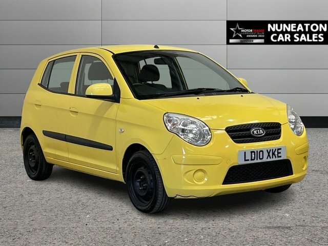 Kia Picanto 1.1 Strike Hatchback 137 Gk Yellow