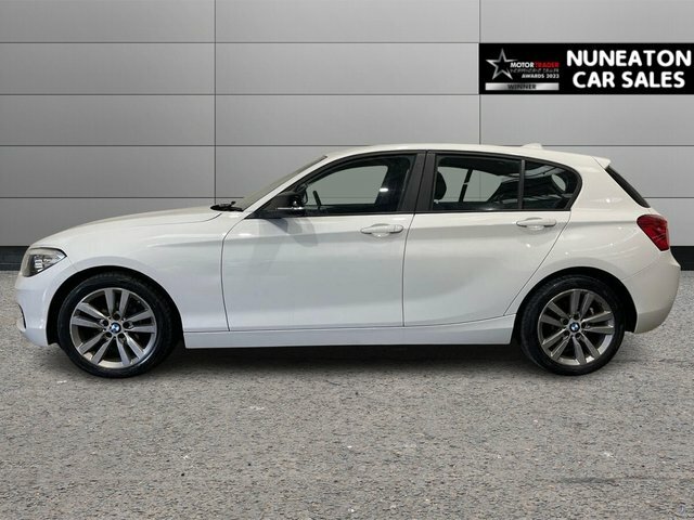 BMW 1 Series 1.5 118I Sport Hatchback Euro 6 S White #6