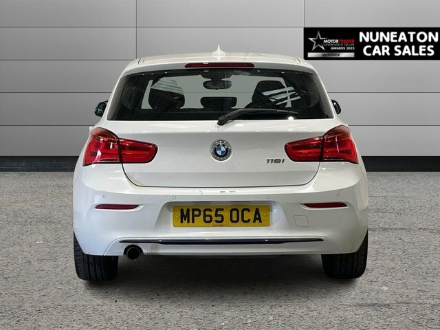 BMW 1 Series 1.5 118I Sport Hatchback Euro 6 S White #4