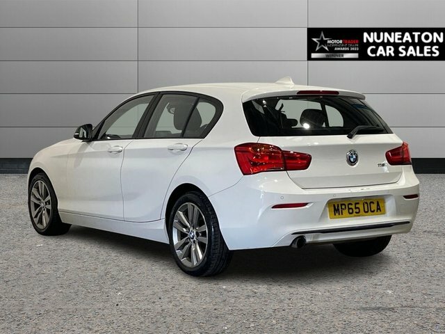 BMW 1 Series 1.5 118I Sport Hatchback Euro 6 S White #5