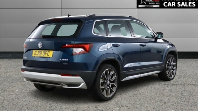 Skoda Karoq 1.5 Tsi Act Scout Suv Dsg 4Wd Euro 6 S Blue #3