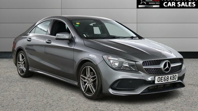 Mercedes-Benz CLA Class 1.6 Cla200 Amg Line Edition Coupe Manua Grey
