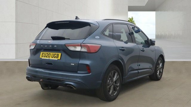 Ford Kuga 2.0 Ecoblue Mhev St-line Suv Eur Blue #4
