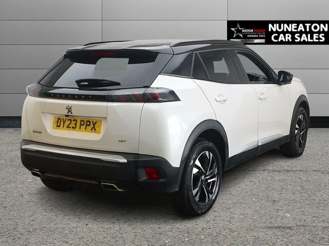 Peugeot 2008 1.2 Puretech Gt Suv Eat Euro 6 Ss 1 White #3