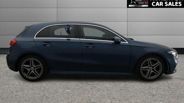 Mercedes-Benz A Class 1.3 A180 Amg Line Executive Hatchback Blue #2