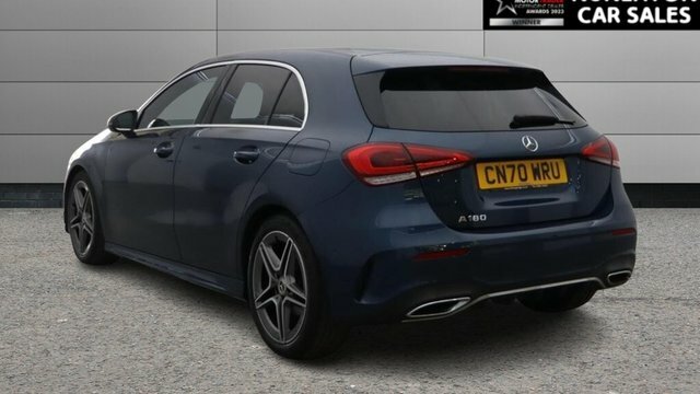 Mercedes-Benz A Class 1.3 A180 Amg Line Executive Hatchback Blue #5