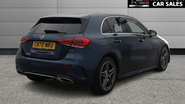 Mercedes-Benz A Class 1.3 A180 Amg Line Executive Hatchback Blue #3