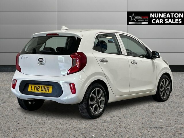 Kia Picanto 1.25 3 Hatchback Euro 6 83 Bhp White #3