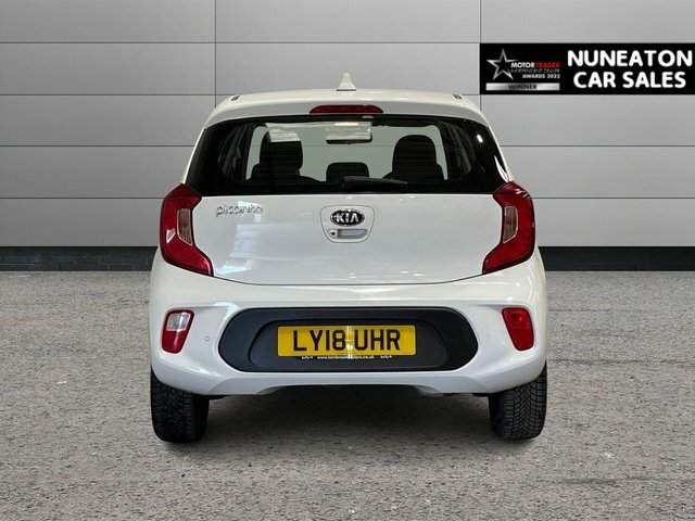 Kia Picanto 1.25 3 Hatchback Euro 6 83 Bhp White #4