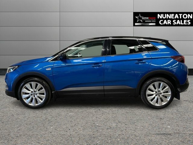 Vauxhall Grandland X 1.2 Turbo Elite Nav Suv 6Spd Eur BN20JXT Blue #6