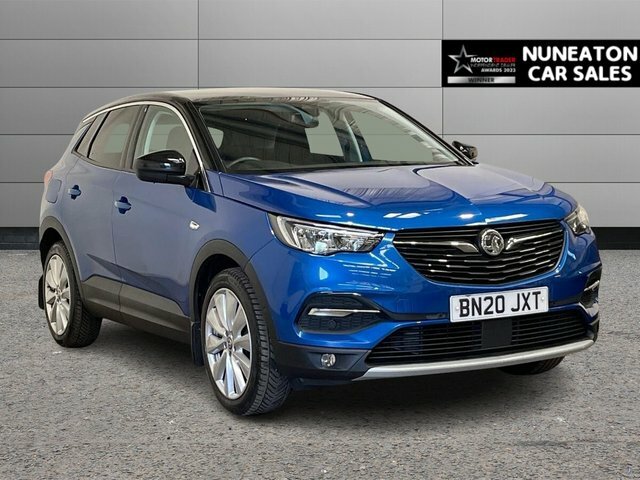 Vauxhall Grandland X 1.2 Turbo Elite Nav Suv 6Spd Eur BN20JXT Blue