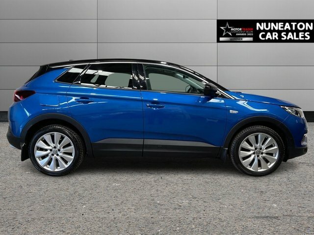 Vauxhall Grandland X 1.2 Turbo Elite Nav Suv 6Spd Eur BN20JXT Blue #2