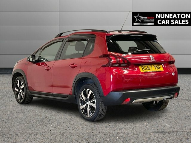 Peugeot 2008 1.6 Bluehdi Gt Line Suv Euro 6 BG67YNP Red #5
