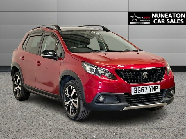 Peugeot 2008 1.6 Bluehdi Gt Line Suv Euro 6 Red