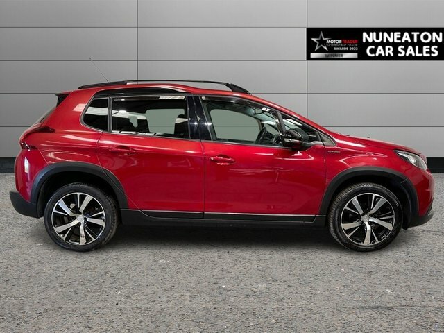 Peugeot 2008 1.6 Bluehdi Gt Line Suv Euro 6 BG67YNP Red #2