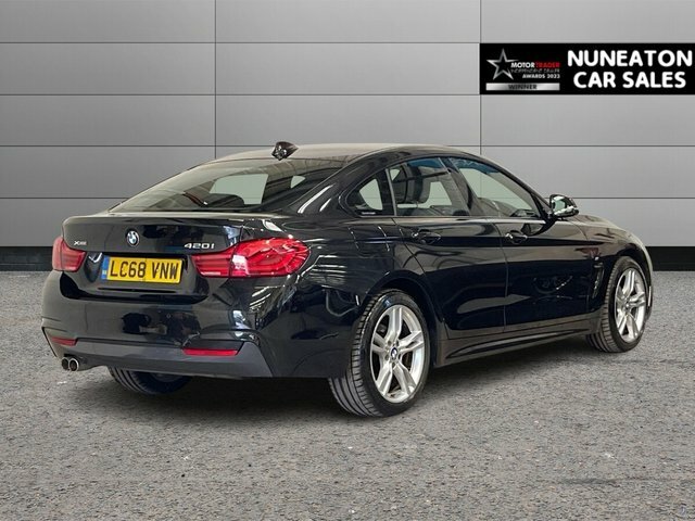 BMW 4 Series Gran Coupe 2.0 420I Gpf M Sport Hatchback Xdr Black #4