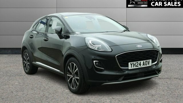 Ford Puma 1.0T Ecoboost Mhev Titanium Suv Hybrid Black