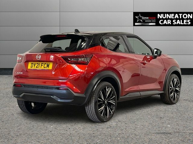Nissan Juke 1.0 Dig-t Tekna Suv Euro 6 Ss DY21FCM Red #3