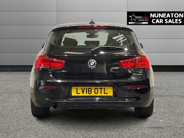 BMW 1 Series 1.5 118I Sport Hatchback Euro 6 S Black #4