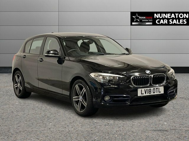 BMW 1 Series 1.5 118I Sport Hatchback Euro 6 S Black