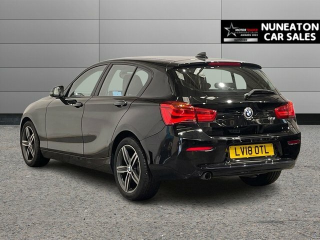 BMW 1 Series 1.5 118I Sport Hatchback Euro 6 S Black #5