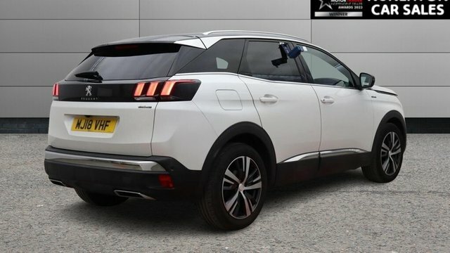 Peugeot 3008 1.2 Puretech Gt Line Suv Euro 6 White #3