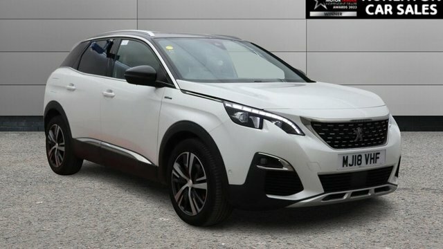 Peugeot 3008 1.2 Puretech Gt Line Suv Euro 6 White