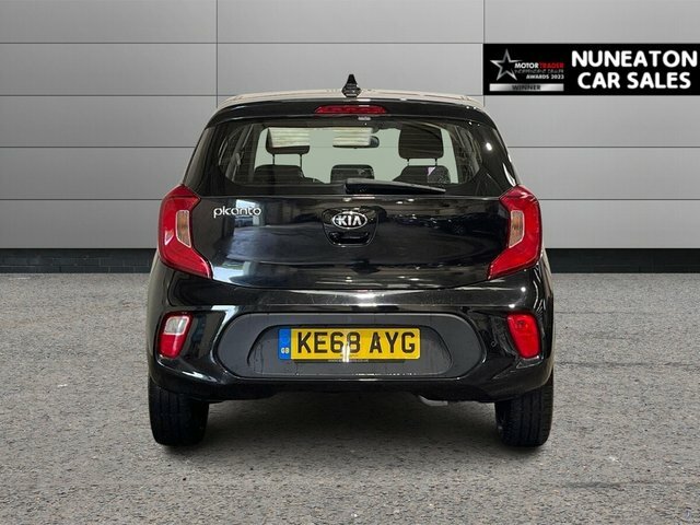 Kia Picanto 1.25 3 Hatchback Euro 6 83 Bhp Black #4