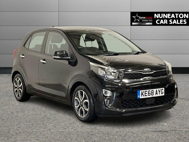 Kia Picanto 1.25 3 Hatchback Euro 6 83 Bhp Black