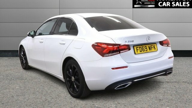 Mercedes-Benz A Class 1.3 A200 Sport Saloon 7G-dct Euro 6 S White #5