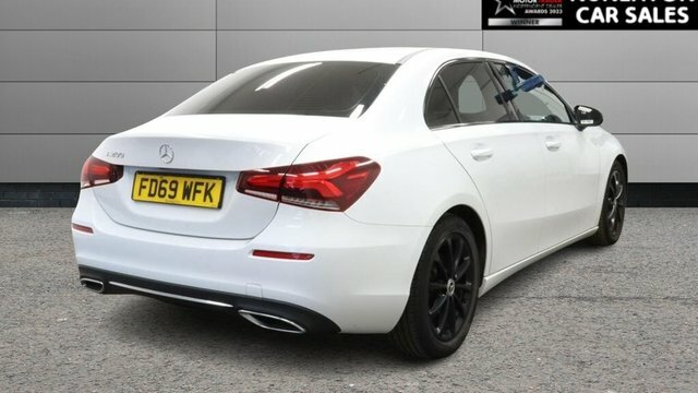 Mercedes-Benz A Class 1.3 A200 Sport Saloon 7G-dct Euro 6 S White #3