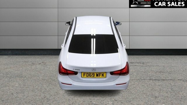 Mercedes-Benz A Class 1.3 A200 Sport Saloon 7G-dct Euro 6 S White #4