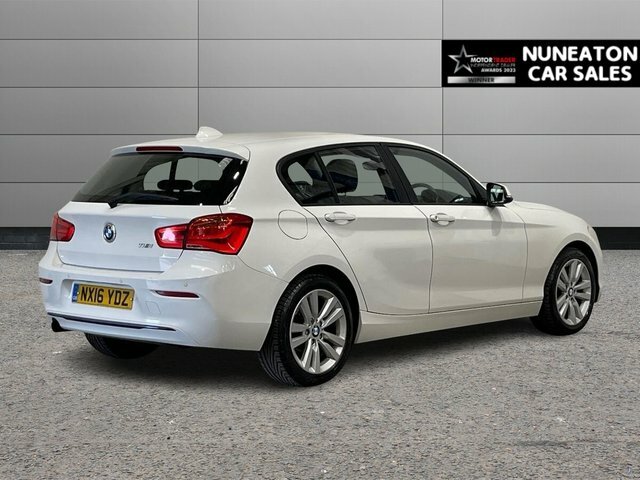 BMW 1 Series 1.5 118I Sport Hatchback Euro 6 White #3