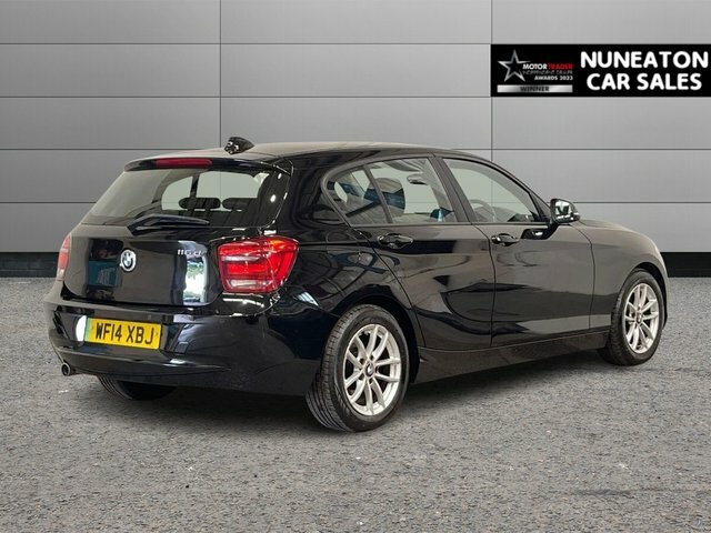 BMW 1 Series 1.6 116D Ed Efficientdynamics Business Hatchback 5 Black #3