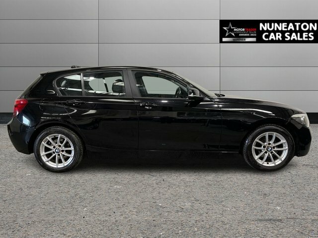 BMW 1 Series 1.6 116D Ed Efficientdynamics Business Hatchback 5 Black #2