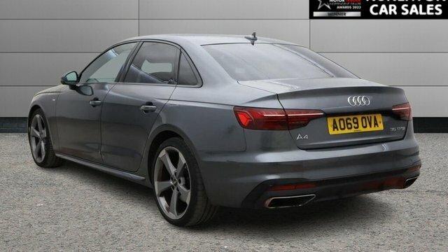 Audi A4 2.0 Tfsi 35 Black Edition Saloon S Tron Black #5