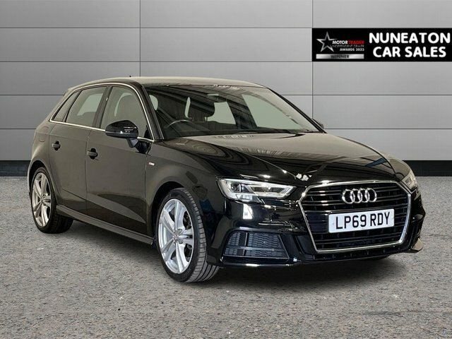 Audi A3 1.5 Tfsi Cod 35 S Line Sportback S Tron Black