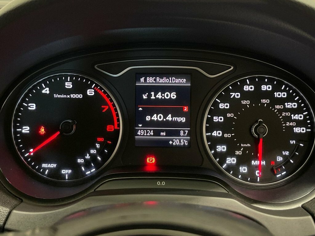 Audi A3 2.0 Tdi 35 Sport Sportback S Tronic White #43