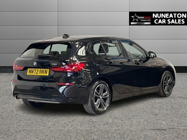 BMW 1 Series 1.5 118I Sport Lcp Hatchback E Black #3