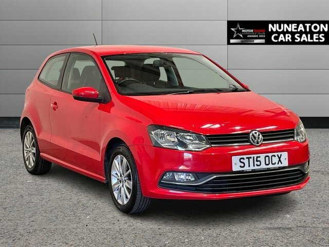 Volkswagen Polo 1.2 Tsi Bluemotion Tech Se Hatchback Ma Red