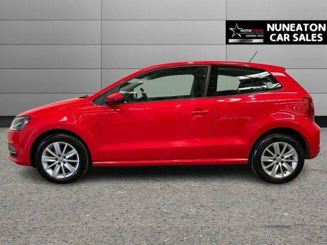 Volkswagen Polo 1.2 Tsi Bluemotion Tech Se Hatchback Ma Red #6