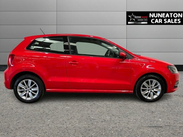Volkswagen Polo 1.2 Tsi Bluemotion Tech Se Hatchback Ma Red #2