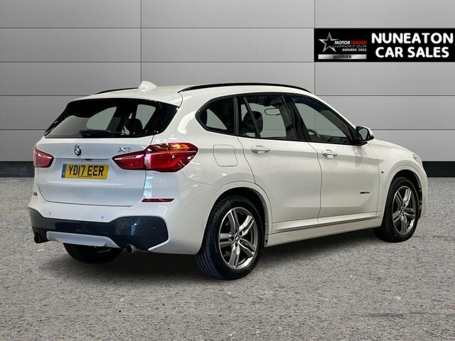 BMW X1 2.0 20D M Sport Suv Xdrive Euro White #3