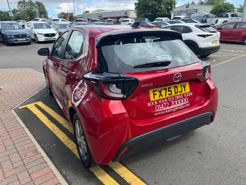 Mazda 2 1.5H Exclusive-line Cvt Euro 6 Ss Red #5