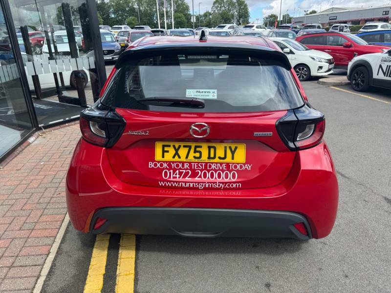 Mazda 2 1.5H Exclusive-line Cvt Euro 6 Ss Red #6