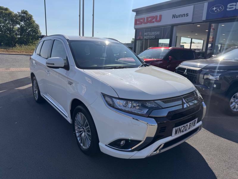 Mitsubishi Outlander 2.4H Twinmotor 13.8Kwh Dynamic Cvt 4Wd Euro 6 Ss WN20BVB White #3