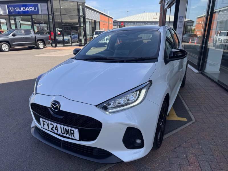 Mazda 2 1.5H Homura Plus Cvt Euro 6 Ss White #4